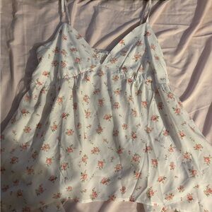 Ardene Floral V-Neck Top Babydoll top